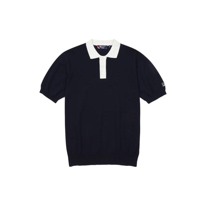 FILA Polo Shirt Men s Marine Blue FS2TSF2341M-INA 100