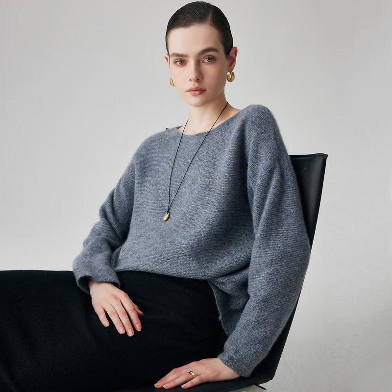 Palo Women's 100% Cashmere Round Neck Sweater