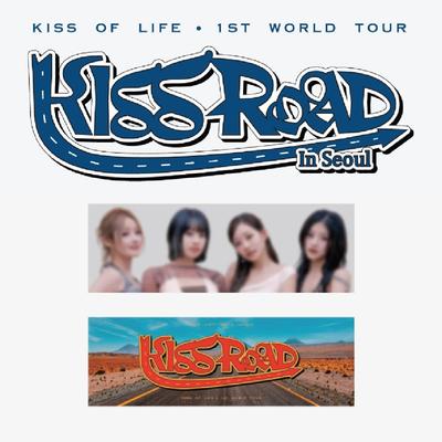 KISS OF LIFE 1ª Turnê Mundial KISS ROAD em Seul Foto Slogan