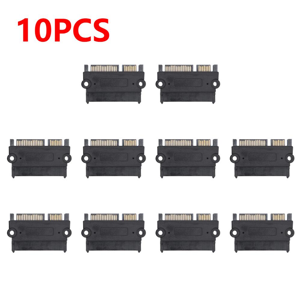 1-30PCS SATA Male To Female Power Data Converter 22Pin 7+15 Male To Female SATA To SATA Converter SATA To SATA Adapter