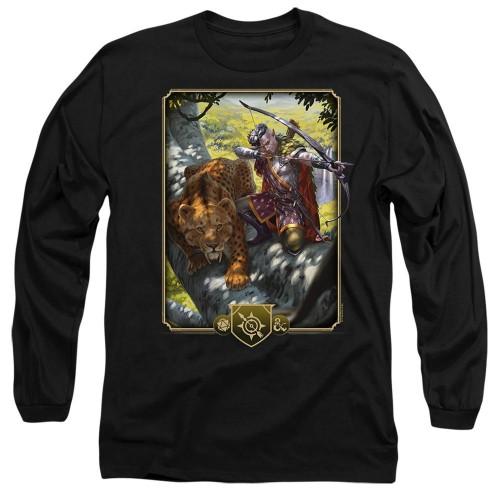 Dungeons & Dragons Mens 2024 Ranger Key Art Long-Sleeved T-Shirt