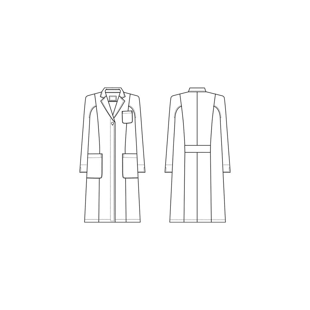 FOLK Women's Half Doctor Coat 2520