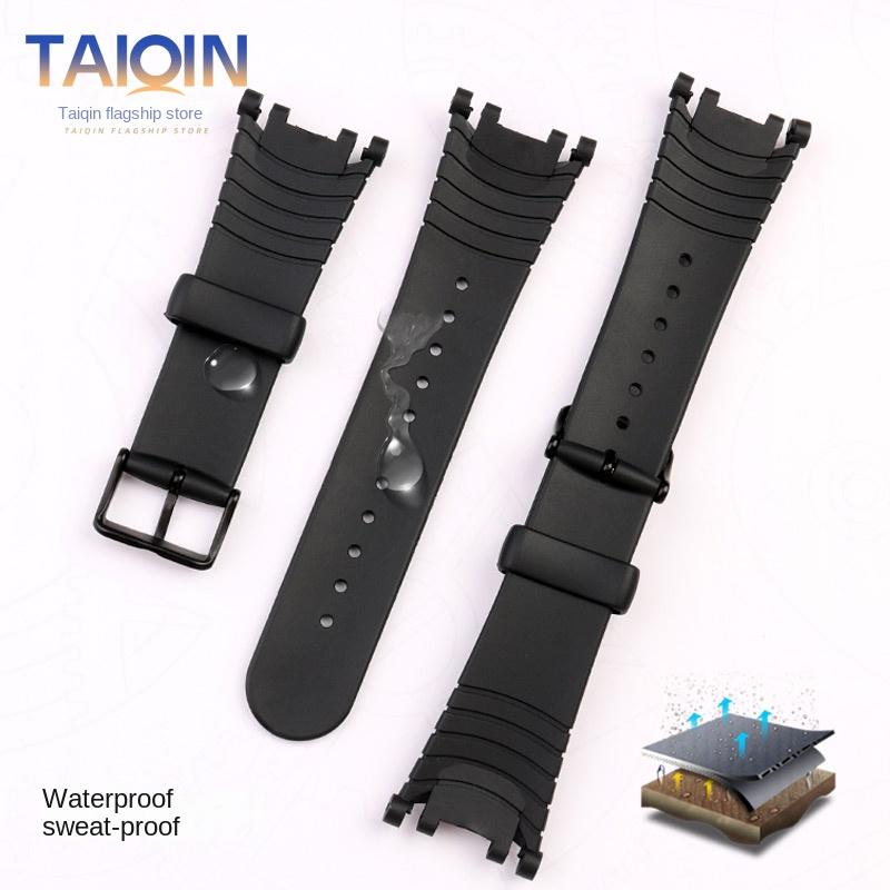 For SUUNTO VECTOR Rubber Watchband Replace Silicone Men's Watch Strap Pin Buckle Accessories Feed Tool Screw Rod