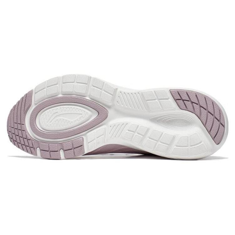 New LiNing YunQue Slip Resistant, Abrasion Resistant, Breathable Low top Running Shoes Women's Pink Purple ARST034-4