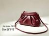Women's Fashionable Pleated Underarm Clutch & Crossbody Bag