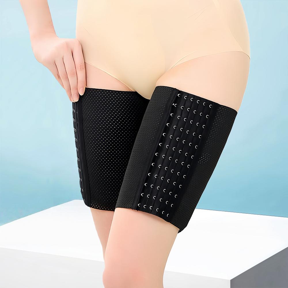 1Pair Thigh Trainer For Men And Women Shapewear Leg Control Slimming Body Shaper Thigh Cincher Band, Thigh Compression Sleeves