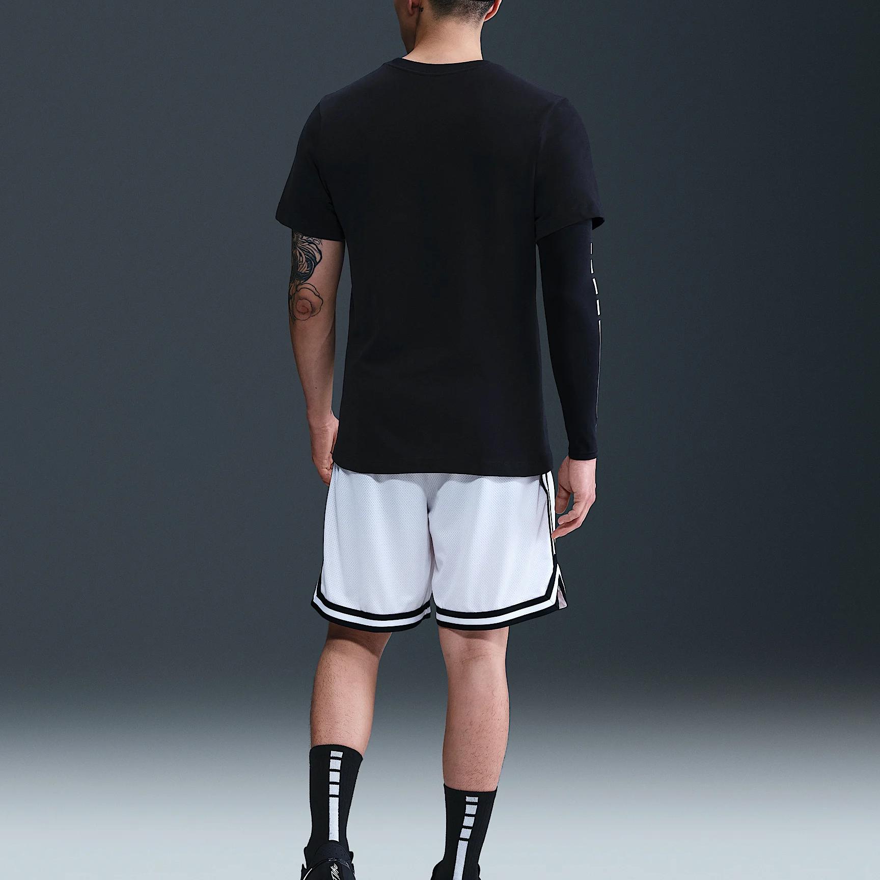 

Nike Dri-Fit Breathable Comfortable Lightweight Soft Short Sleeve T-Shirt Unisex Tops Black HJ3467-010 XXL