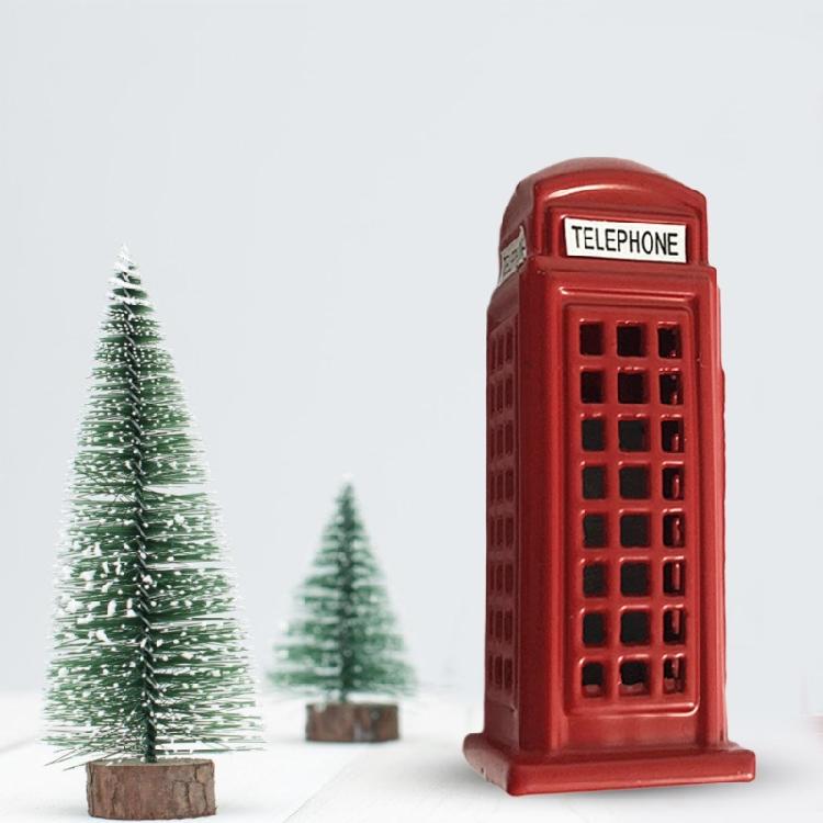 Decorative Fridge Magnets Double Deck British Bus And Telephone Box Fridge Magnet 3D Landmarks