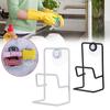Steel Suction Cup Strainer Storage Holder Racks Sink Drain Rack Sink Shelf Sink Sponge Holder