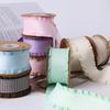 Factory Multicolour Ruffled Polyester Ribbon for Gift Box Packing