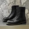 2025 New Men's Retro Casual High-top Thick-soled Versatile Thick-soled Heightening Martin Boots 57012-Q