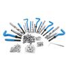 Multiple Sized Thread Repair set 131pcs with High Speed Steel Inserts Precisions Thread Repair set for Mechanical Fixes