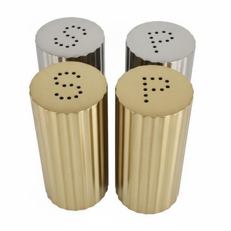 Oxidation Proof Metal Flavor Dispenser With Hole Cover For Controlled Seasoning In Kitchens