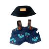 Doll Clothes, Vinyl Doll Hat, Overalls Set (doll Not Included)