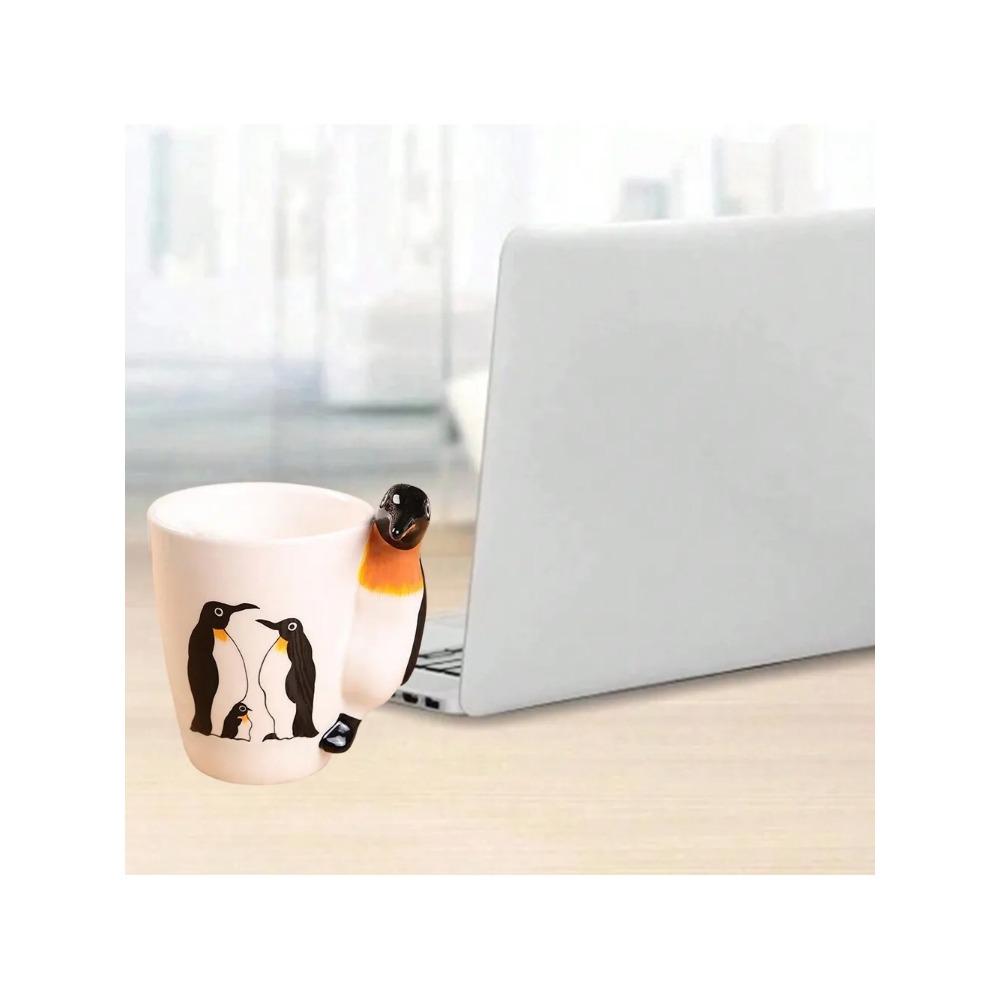 3D Creative Personality Hand Painted Ceramic Mug Holiday and Birthday Gift