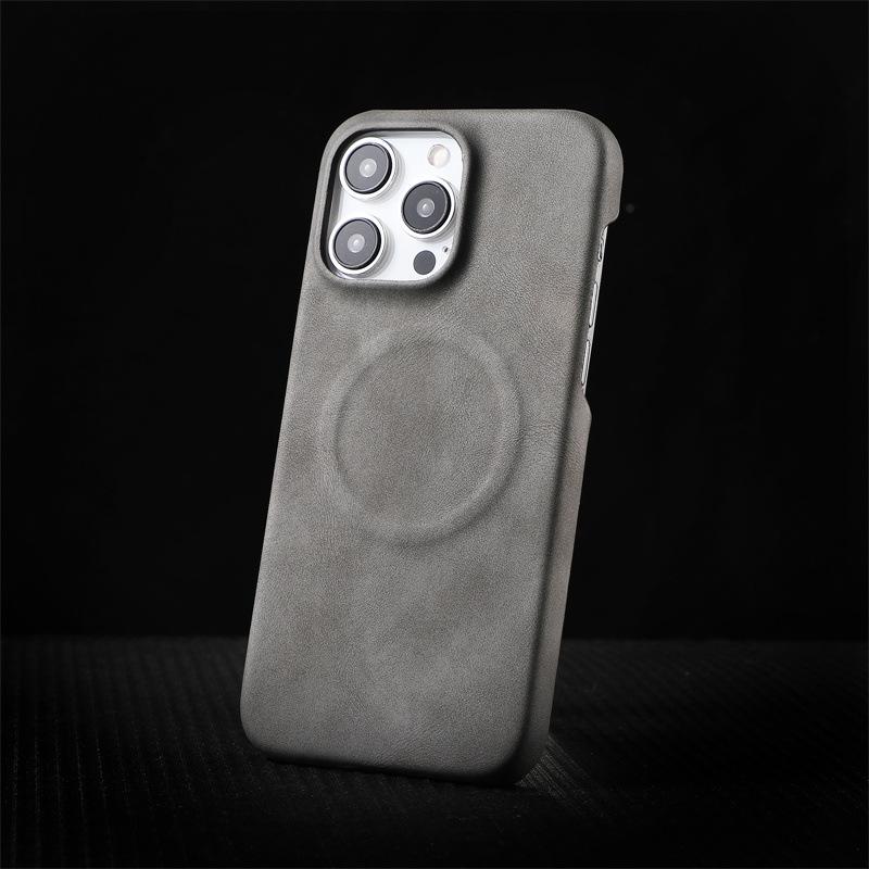 iPhone 17 Pro Max Magnetic Lambskin-Texture Case & Skin iPhone 17 Air