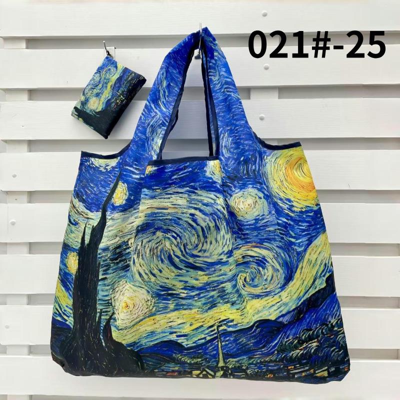Eco-friendly Foldable Large Capacity Shoulder Tote for Groceries