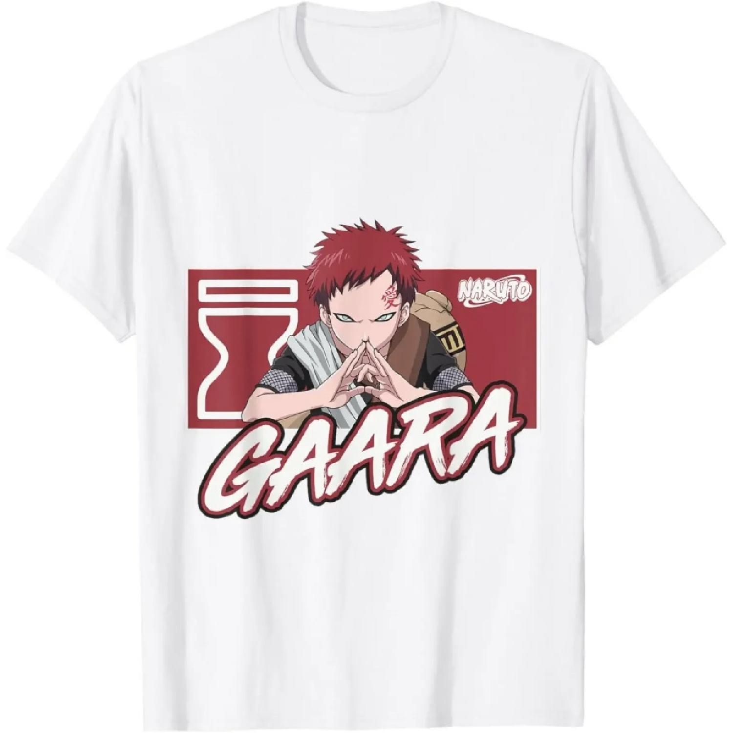 

Naruto Ninja I Love Ro printed T-shirt for Men 100% cotton short-sleeved top for summer XXXXXL білий