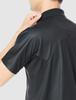 Mizuno Tennis Collared Game Short Black x Size Size S Wear, Shirt, Sleeve, Moisture-Wicking, Quick-Drying, White, 62JA1503,