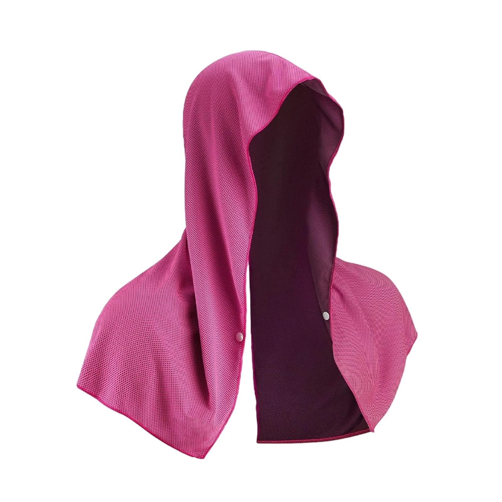 

Освежающие полотенца с крючком, быстросохнущие и влаговпитывающие полотенца для шеи и лица, защита от УФ-лучей, повязки на шею. One Size