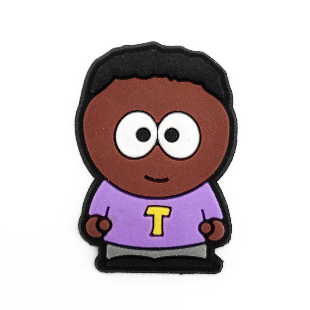 South Park Cartoon Clog Blumendekorationen - DIY Schuhschnallen-Accessoires