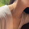 LAYOVV [Silver925] Heart Toggle Silver Ball Choker Necklace