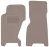 Beige Front Floor Mats For: Jeep Grand Cherokee WJ Off-road (1998-2004)