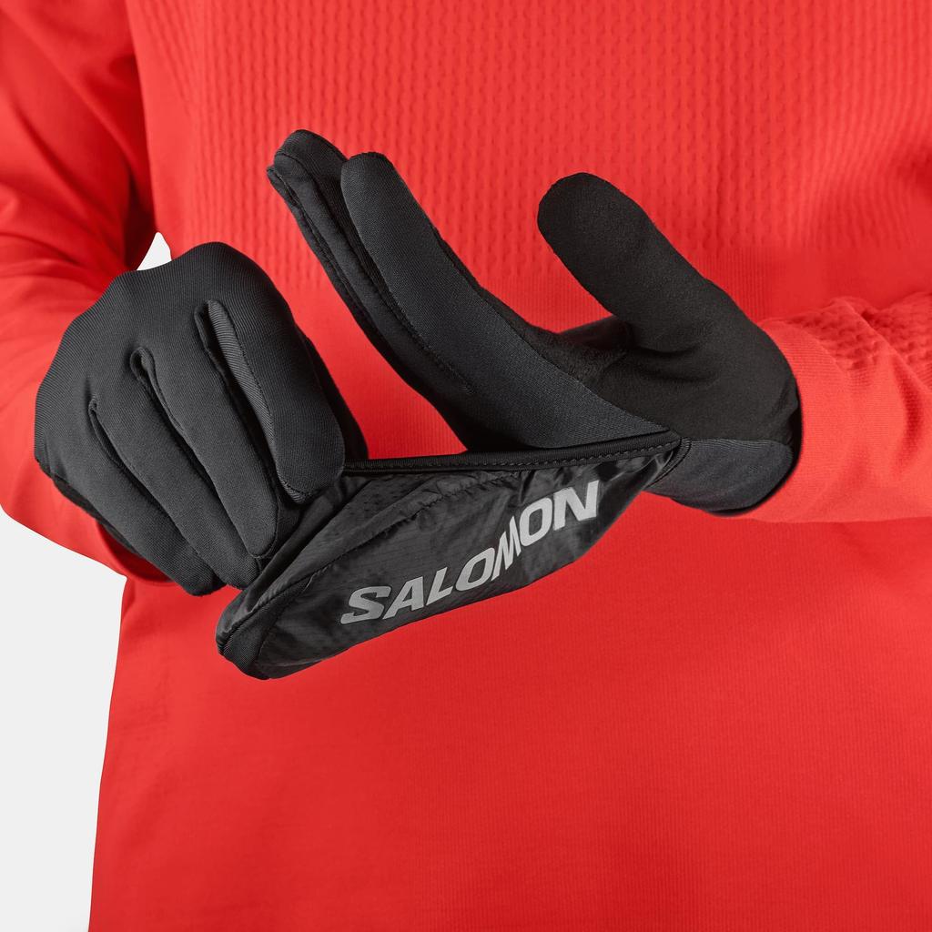 SALOMON Mittens FAST WING WINTER GLOVE UNISEX DEEP BLACK XS
