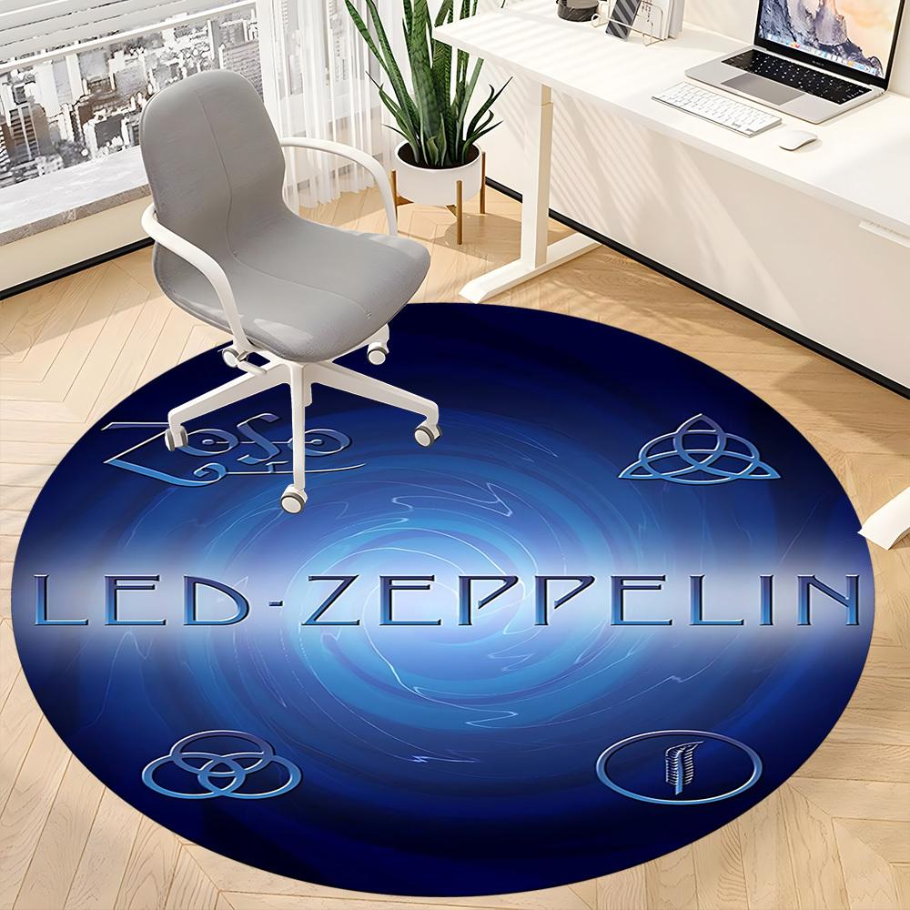 1pc LED ZEPPELINChair Carpet for Office, Non-slip, Soft and Durable Office Rug for Interior Decoration, Perfect for Office yy250925153