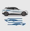 Kompatybilny Ford Mustang Mach-E Pełny Wrap Samochodowy z Naklejką Wyścigową