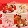 Year New Zodiac Plush Toy With Short Pile Fabric For Festive Gift Decor Holiday