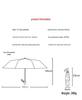Women's Bow Sun & Rain Dual-Use Automatic Folding Umbrella - Compact, Fresh Sunshade with Black Glue for Sunscreen Protection.