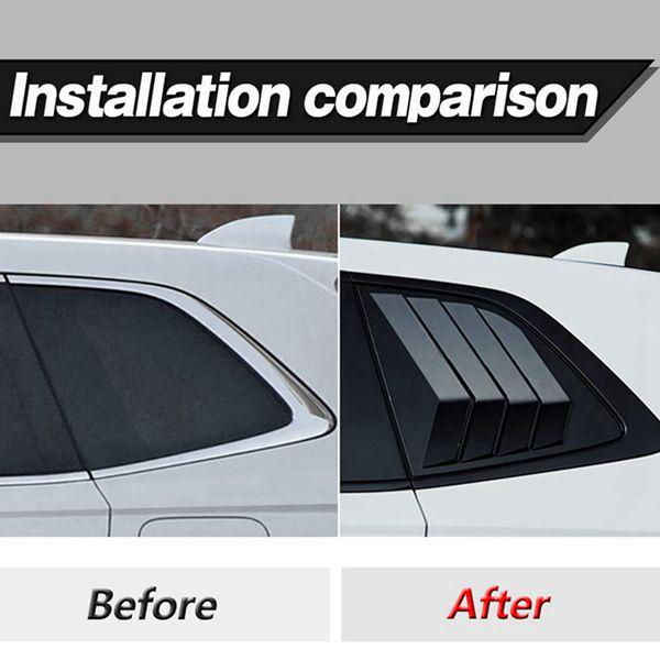 Pair of Rear Side Louvers for 23 Honda CR-V Models