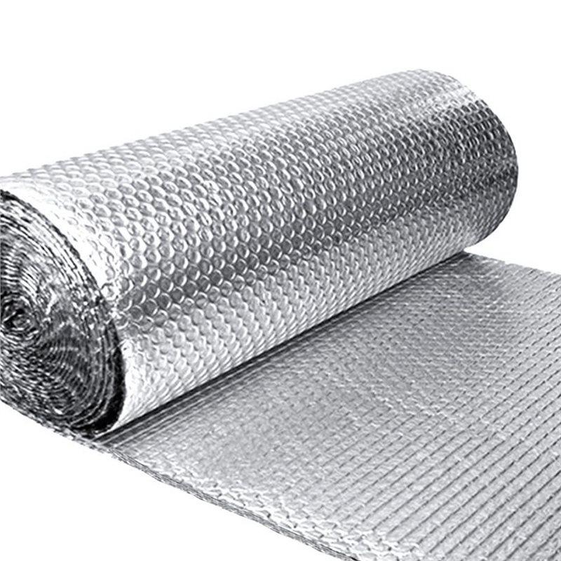 

ABUL-Reflective Insulation Foam Double Layer, Bubble Roll Radiant Barrier For Window For Keep Heat серебряный