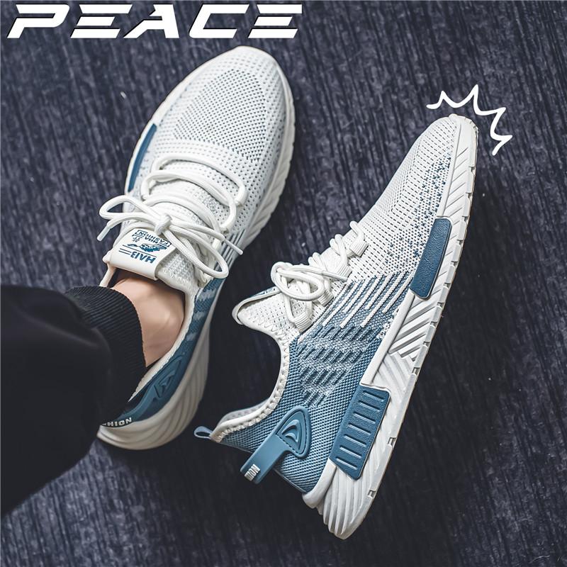 Модные тканевые мокасины Мужская повседневная обувь Повседневные кроссовки Спорт и отдых — фото 3