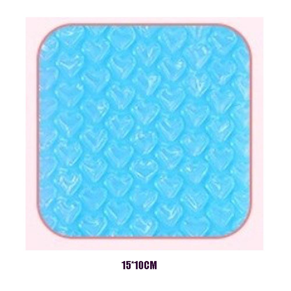 

New Pink Heart Bubble Bag Small Card Sleeve PE Bubble Film Foldable Shockproof Padded Envelopes Shipping Protection 5x5x5cm