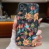 Colorful Cartoon Pattern Case For Samsung Galaxy A57 A37 A17 A56 A36 A26 A16 A55 A35 A15 A54 A34 A14 5G Leather Texture Silicone Cover