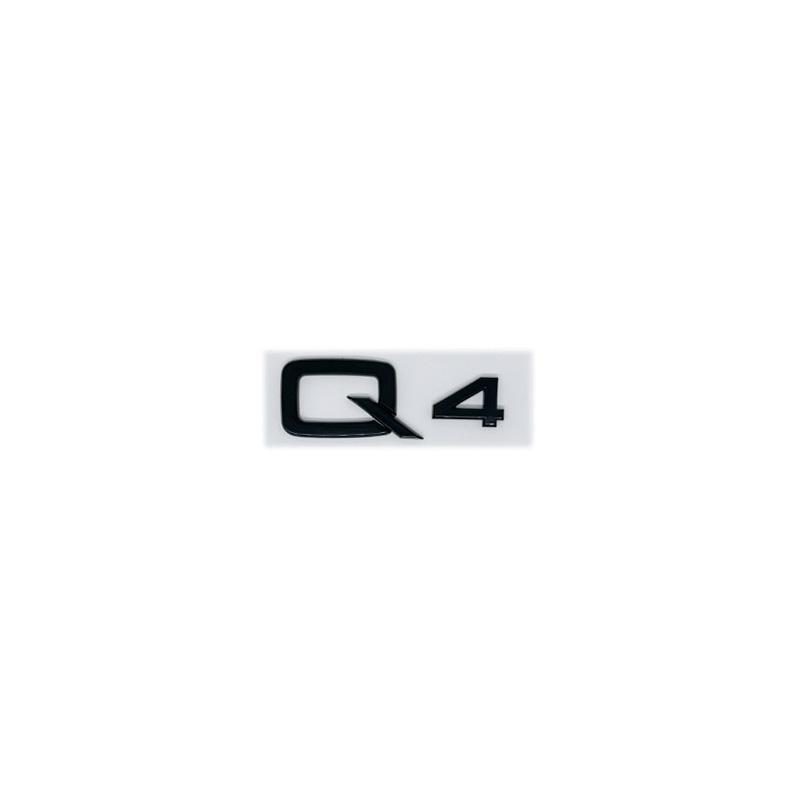 3D Black/Silver ABS Emblem for Audi Q2/Q3/Q4/Q5/Q6/Q7/Q8 - Numbers & Letters Fender/Trunk/Rear Logo Sticker