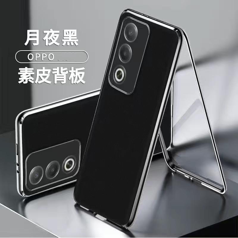 360 Full Case For Oppo A80 K12X A3 Pro 5G Case OPPO K12 X A 80 A3Pro Tempered Glass Leather Cover Double Sided Protection Bumper