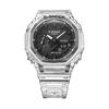 Casio Men's Resin 200M Water Resistant Analog Shock Resistant Quartz Watch GA-2100SKE-7A