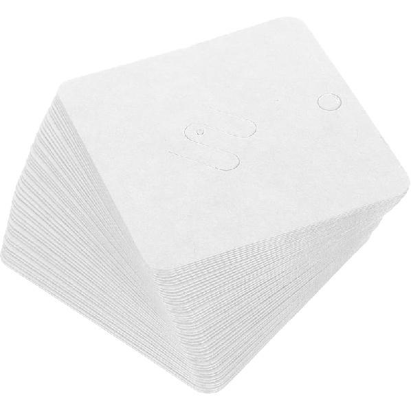 

TEHAUX Карты-булавки для брошей, 200 шт. Карты для демонстрации заколок и бантов для волос, Прямоугольные картонные карточки-держатели для демонстрации ювелирных изделий и аксессуаров белый