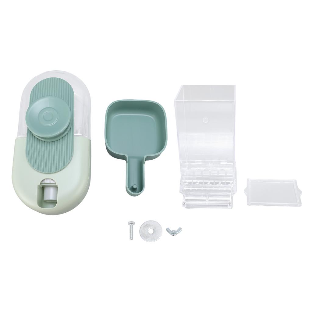 Vogelfutterspender Wasserspender Set Automatischer Papageienfutterspender Futterbehälter Tränke für Käfig Wellensittiche