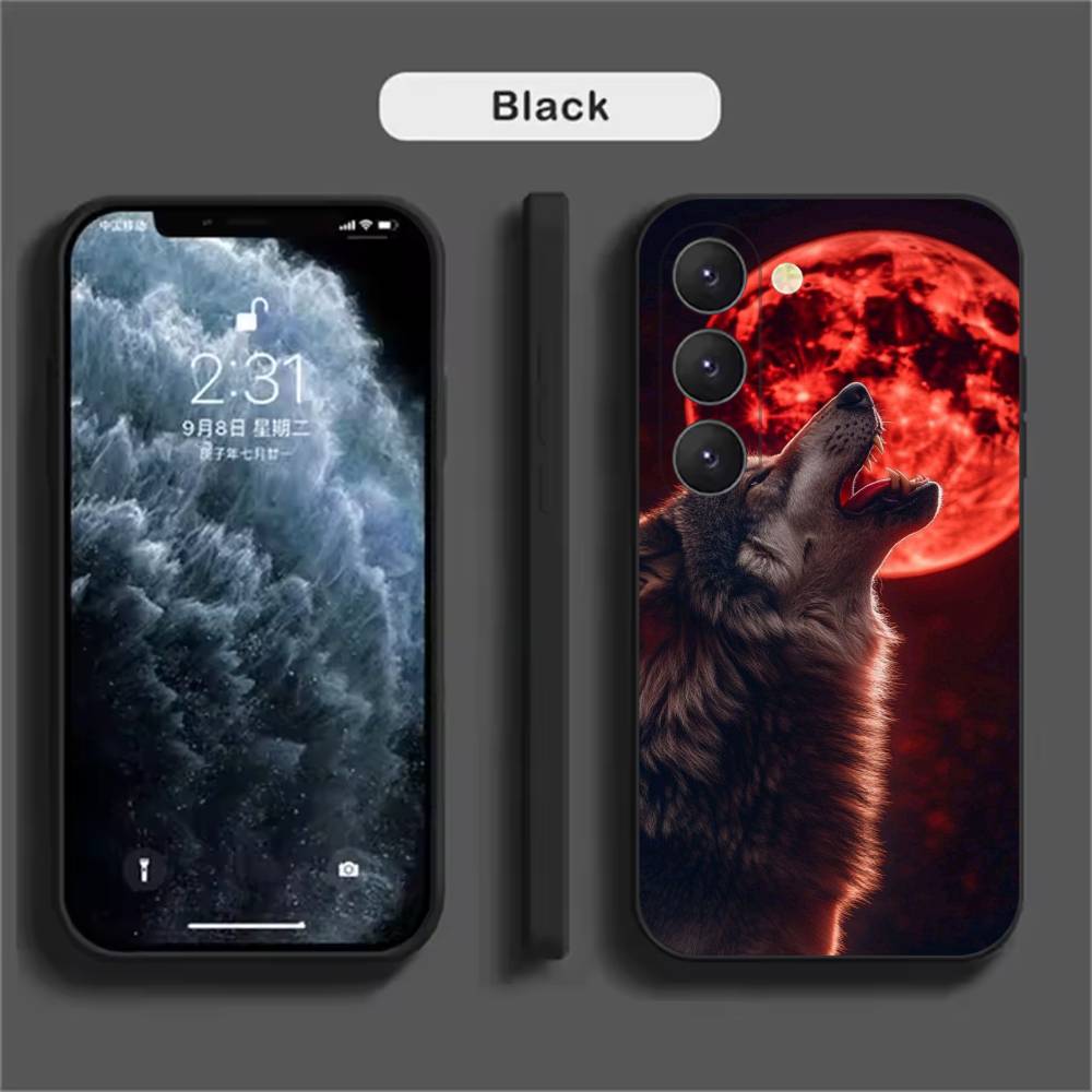 The Wolf Phone Case For Samsung Galaxy A52 A42 A32 A22 A12 A02S A72 A73 A51 A41 A31 A21S A71 A40 A30S A20S