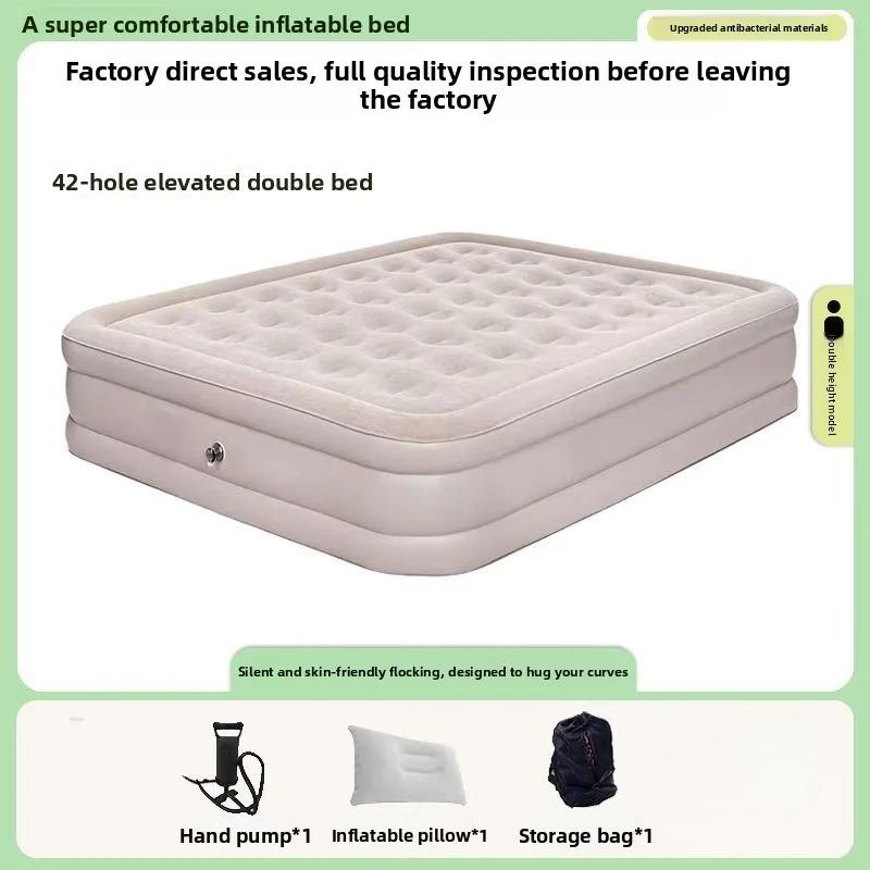 Outdoor Bed Air Cushion Nap Bed Heightening Thickening Air Mattress Inflatable Bed Home Single Air Mattress Double Lunch Break