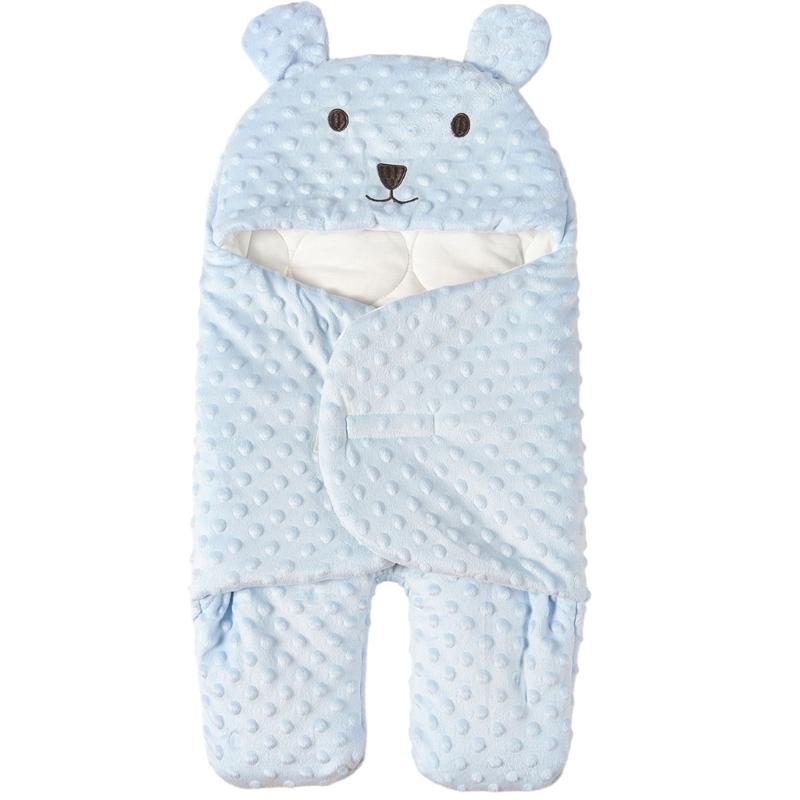 Baby Sleeping Bags Cartoon Bags Boy Girl Breathable Sleep Bag Wearable Cotton Wrap Blanket Baby Essential