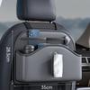 Car Tissue Holder Back Seats Organizers PU Leather Storage with Cup Holder Multifunction Car Back Seats Organizers for C