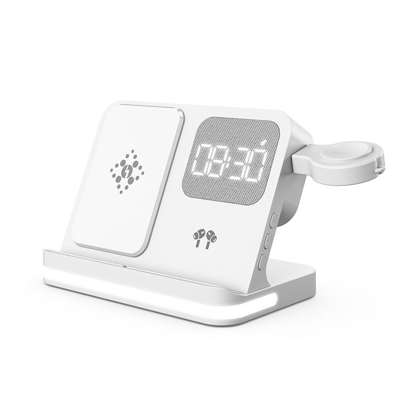 

Годинник Настільний Мобільний Телефон Навушники Годинник Бездротова Зарядка І Розваги, І Зарядка Не Помилка