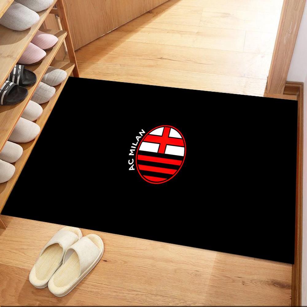 Ac Milan Floor Rug Office Rug Suitable For Hallway Foyer Kitchen Dining Room Antislip Carpet Anime Office Decor