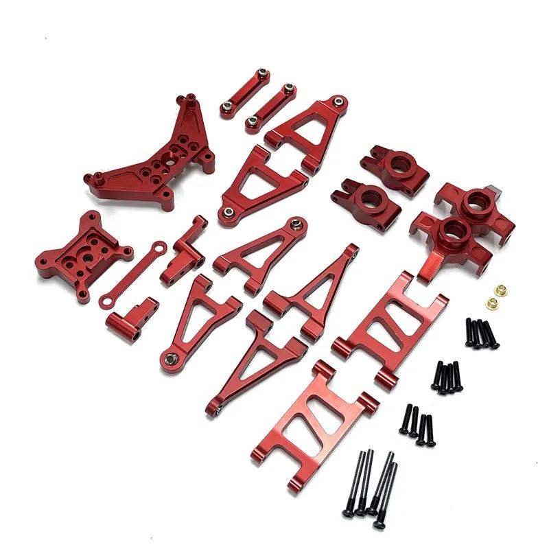 For MJX Hyper Go 1/14 RC 14301 14302 14301 Car Metal Seering Assembly Steering BLOCK Rear Hubs etc. Upgrades Parts Accessories