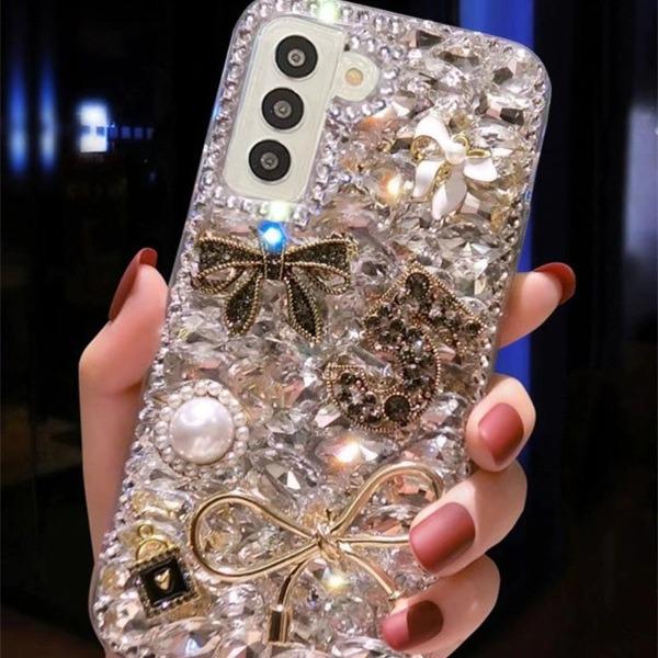Luxury Bow for Samsung A05S Phone Case - Full Coverage for S24/S23/S20/S21, A54 5G